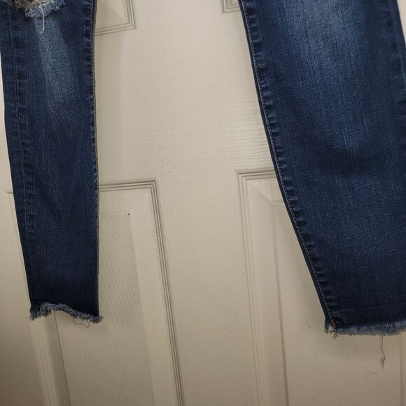 Kut from the Kloth Ankle Skinny raw hem denim jeans Size 4 - Picture 5 of 8